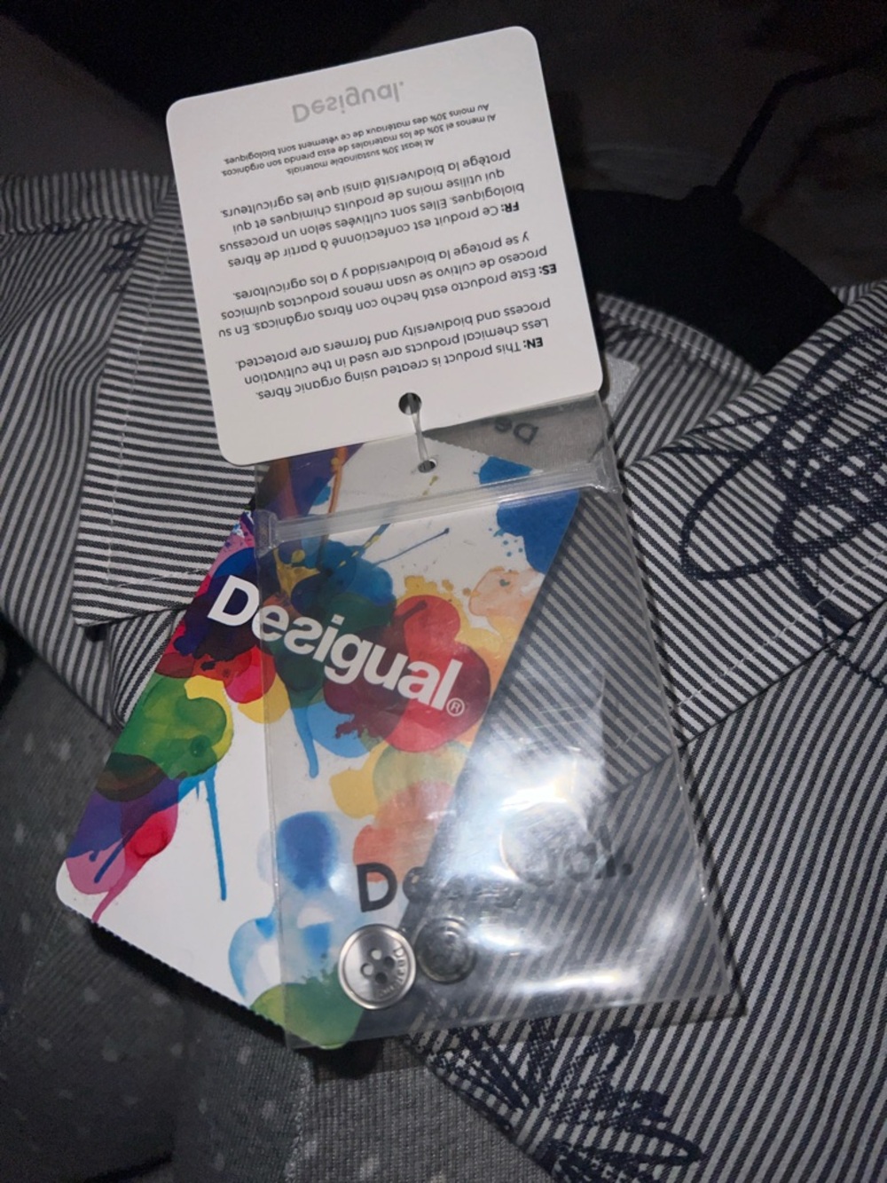 NWT: Desigual Button Down shirt - Picture 10 of 10